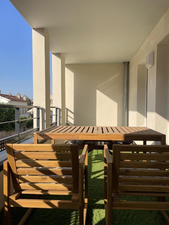 Ferienwohnung Alba Laxou Exterior foto